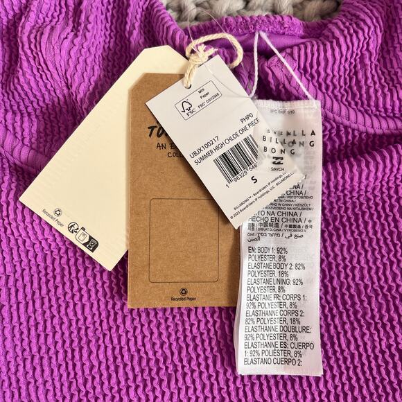 Billabong• Summer High Chloe One Piece Swimsuit Bright Orchid - Picture 8 of 15